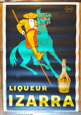Affiche originale liqueur d'occasion  Chartres