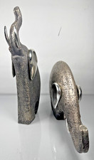 Pair stone elephant for sale  BARNOLDSWICK