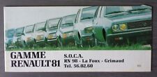 Renault range orig for sale  BENFLEET