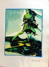 Gianni bertini serigrafia usato  Revello