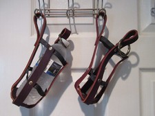 Burgundy leather bottle for sale  Steger