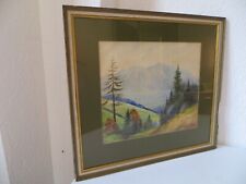 Gemälde aquarell signiert gebraucht kaufen  Kitzingen