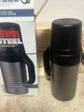 THERMOS 1,1-Qt. Garrafa de café água bebida aço inoxidável grande EUA LER comprar usado  Enviando para Brazil