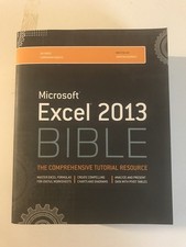 Excel 2013 bible for sale  Denver