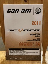 2011 spyder operator for sale  Silex