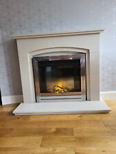Cream fire surround for sale  ROWLEY REGIS