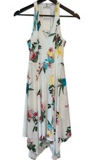 Vestido Feminino Candie's Halter Branco Floral Assimétrico Férias Tamanho XS comprar usado  Enviando para Brazil