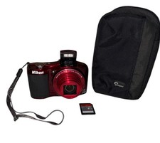 Câmera Digital Nikon COOLPIX L610 - Vermelha Testada Funciona Falha de Tela comprar usado  Enviando para Brazil