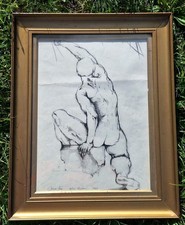 Male nude sketch for sale  BRIGHTON
