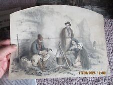 Ancienne gravure chasse d'occasion  Charnay-lès-Mâcon