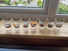 Retro shot glasses for sale  CARLUKE