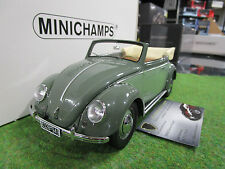 VOLKSWAGEN BEETLE 1949 1/18 MINICHAMPS 107054130 voiture miniature cabriolet col comprar usado  Enviando para Brazil