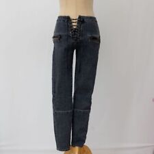 Jeans skinny Unravel Project preto lavagem, usado comprar usado  Enviando para Brazil
