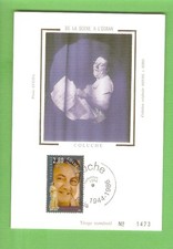Coluche carte postale d'occasion  Buxerolles