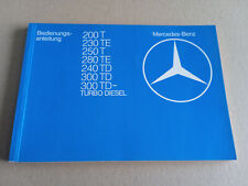 Mercedes benz handbuch gebraucht kaufen  Bad Salzuflen