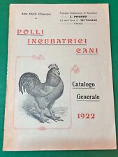 Catalogo generale 1922 usato  Catania