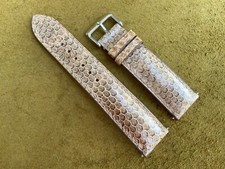 Usado, Pulseira de relógio de couro genuíno cinza cobra, tamanho 18mm 19 20 21 22 23 24 26mm comprar usado Usado, Pulseira de relógio de couro genuíno cinza cobra, tamanho 18mm 19 20 21 22 23 24 26mm comprar usado  Enviando para Brazil