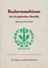 Rudermaschinen ferngelenkte mo gebraucht kaufen  Burgstädt
