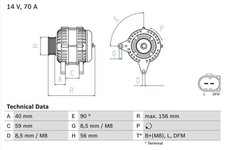 Lichtmaschine generator audi gebraucht kaufen  Bautzen