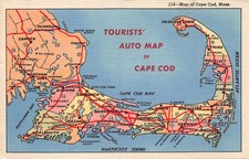 Cape cod map gebraucht kaufen  Deutschland