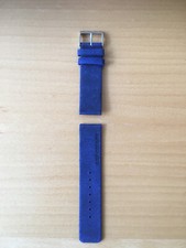 Uhrenersatzband 22mm blau gebraucht kaufen  Dinkelsbühl