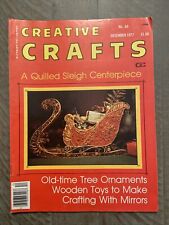 Creative Crafts Magazine December 1977 Christmas Arts and Crafts Ideas segunda mano  Embacar hacia Mexico