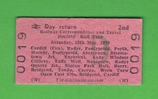 Railway ticket 2nd for sale  BIRMINGHAM