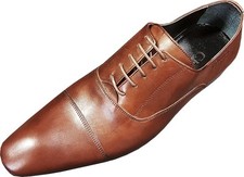 Sapato masculino de negócios designer italiano original Chelsy marrom com cadarço comprar usado  Enviando para Brazil