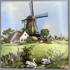 Dutch windmill tile for sale  ANDOVER