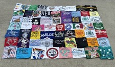 Lote vintage de 62 camisas ponto único anos 80 anos 90 pacote revendedor gráfico esportivo comprar usado  Enviando para Brazil