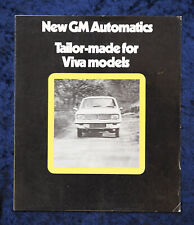 Vauxhall viva automatic for sale  UXBRIDGE