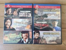 Charles Bronson DVD Lot: Death Wish 2 & 3, Mechanic, Mr. Majestyk, Messenger comprar usado  Enviando para Brazil