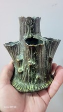 Suporte antigo tronco de árvore bronze castiçal era das artes e ofícios comprar usado  Enviando para Brazil