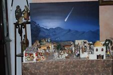 Presepe artistico eseguito usato  Brindisi