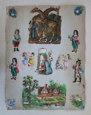 Chromo ancien girafe d'occasion  Blois