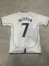 England beckham shirt for sale  NEW MALDEN