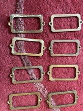 Brass door label for sale  WOLVERHAMPTON
