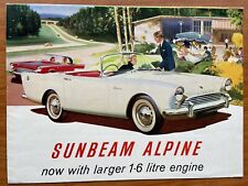 Sunbeam alpine 1600cc for sale  COLCHESTER
