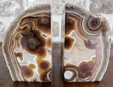 Agate geode bookends for sale  Hagerstown