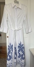 Zara white long for sale  LONDON