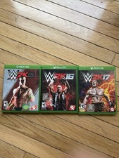 Pacote WWE - Microsoft Xbox One W2K15, W2K16 e W2K17. comprar usado  Enviando para Brazil