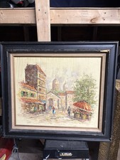 Vintage paris scene for sale  Topsfield