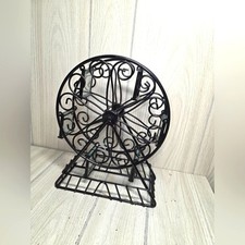 Quadro em movimento de metal preto antigo decoração de roda-gigante árvore genealógica vitoriana, usado comprar usado  Enviando para Brazil