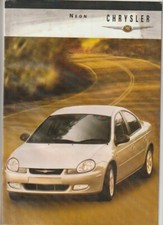 1999 Chrysler Neon Mercado Nova Zelândia 20 página Prestige Brochura Dodge Plymouth comprar usado  Enviando para Brazil