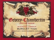 100 etiquette bourgogne d'occasion  Albertville