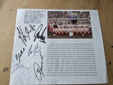 Unikat rginales autogramm gebraucht kaufen  Hamm