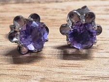 Echte amethyst hrringe gebraucht kaufen  Weinböhla