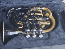 Trompete de bolso usado "Thomann TR-6" em Bb comprar usado Trompete de bolso usado "Thomann TR-6" em Bb comprar usado  Enviando para Brazil