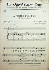choral sheet music for sale  PERSHORE