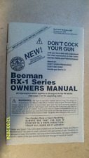 Rifle de ar Beeman RX-1 Series HW90 manual do proprietário TB8187 1992 comprar usado Rifle de ar Beeman RX-1 Series HW90 manual do proprietário TB8187 1992 comprar usado  Enviando para Brazil